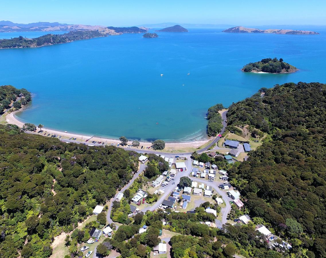 Oamaru Bay Tourist Park Hotel Coromandel Exterior foto